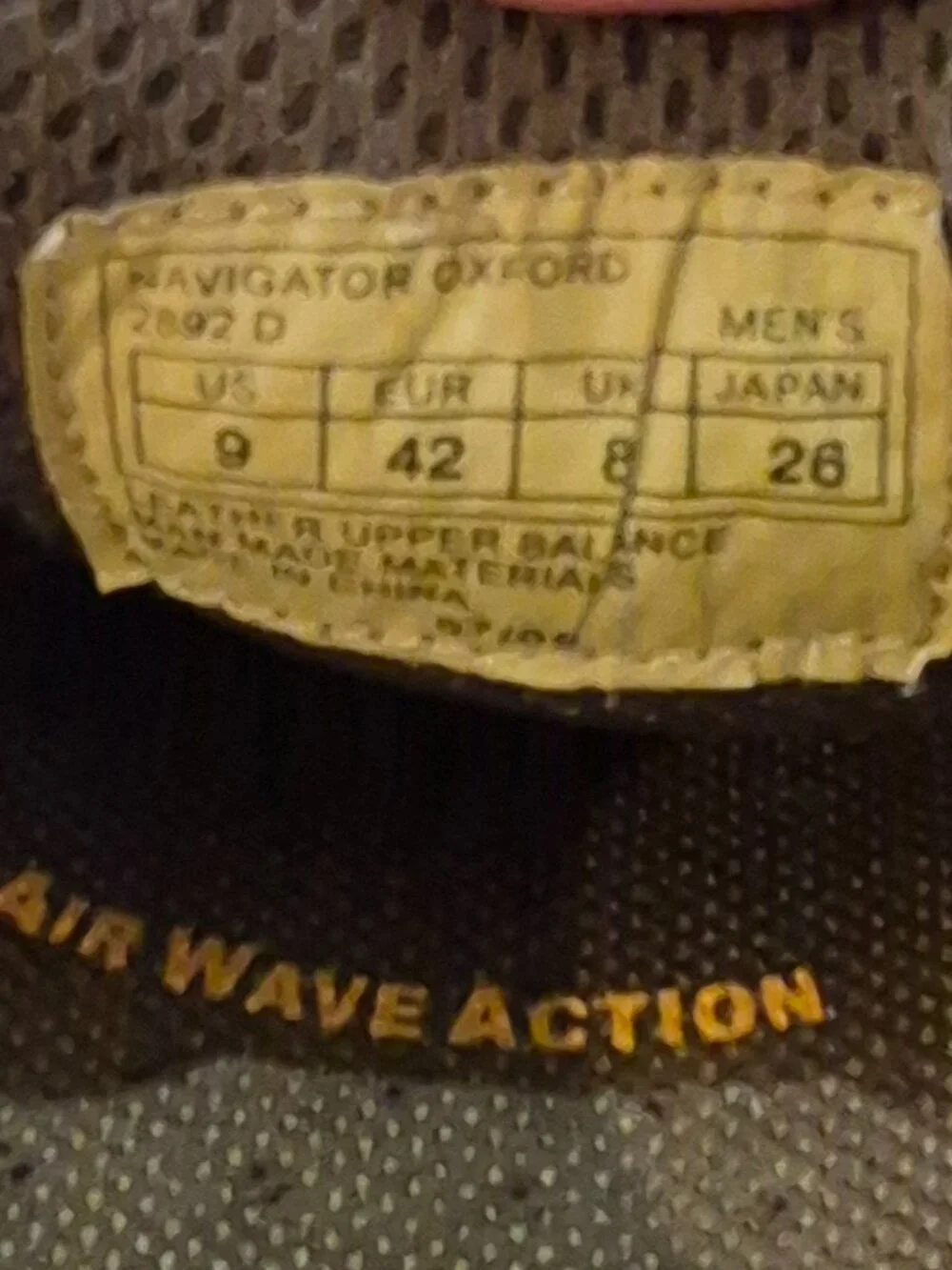 Irish Setter Navigator Oxford Boat Shoes Men's Size 9 D Brown Leather Air Wave
